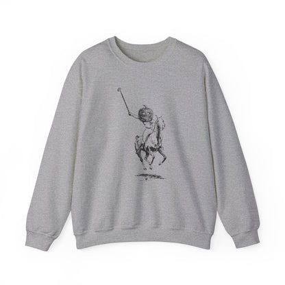 Headless Horseman Polo Crewneck Sweatshirt