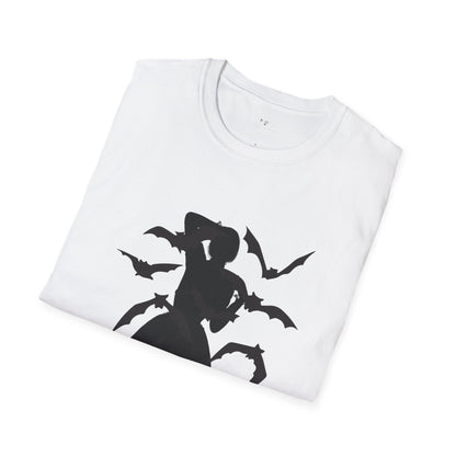 Woman's Silhouette Entwined with Bats T-Shirt