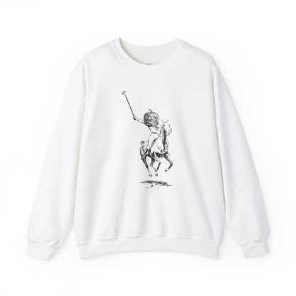 Headless Horseman Polo Crewneck Sweatshirt