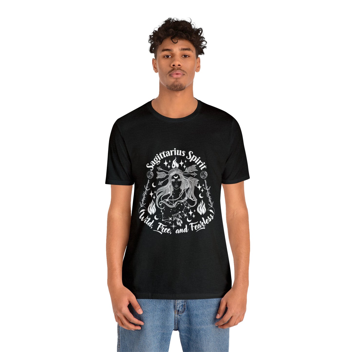 Sagittarian Fire: Wild & Fearless Goddess Tee