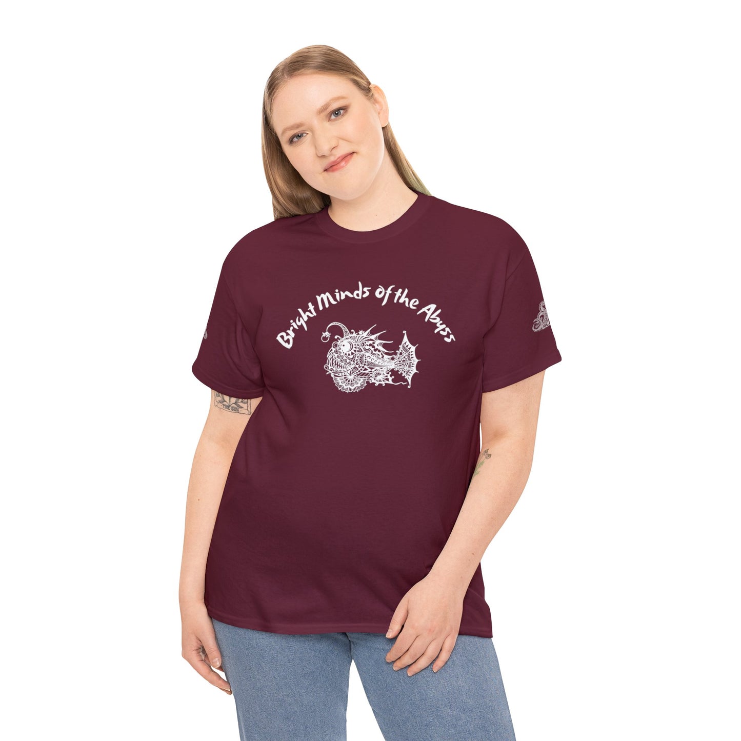 Creepy Angler Fish Heavy Cotton Tee