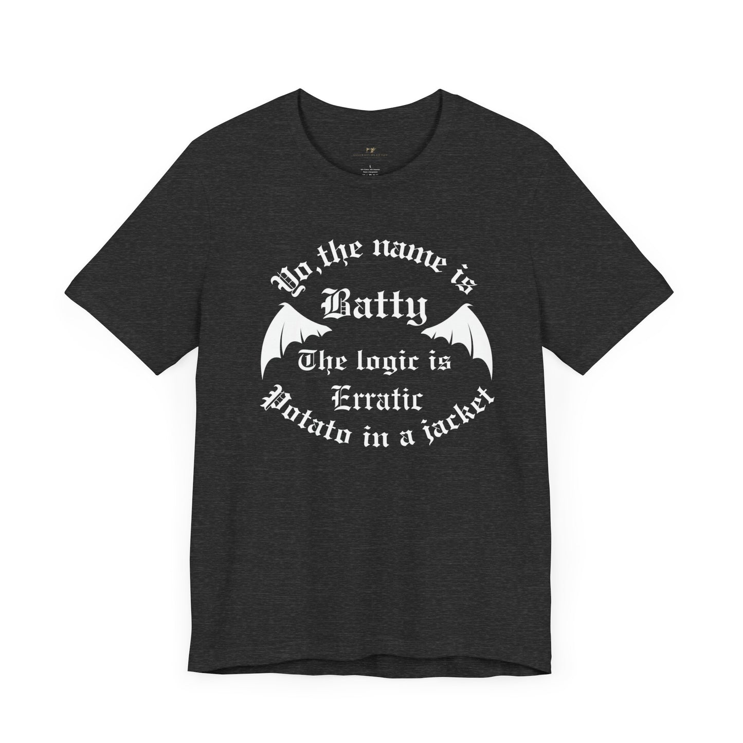 Batty Logic Goth Inspired Tee