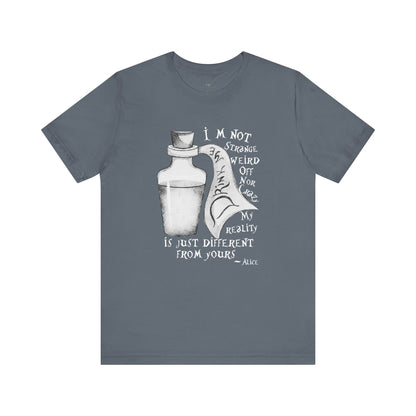 Alice In Wonderland Drink Me Different Reality Tee