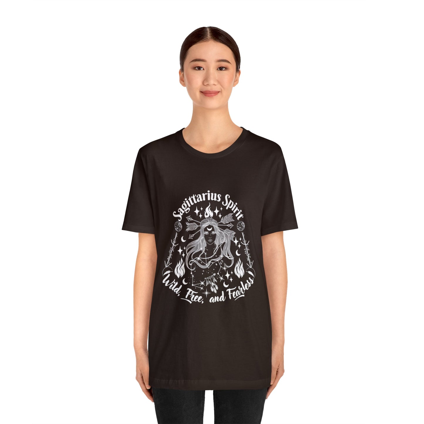 Sagittarian Fire: Wild & Fearless Goddess Tee