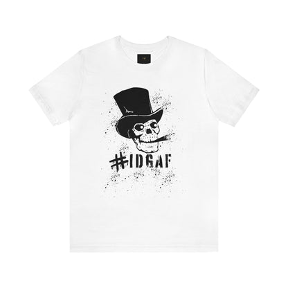 IDGAF Skull with Attitude Tee