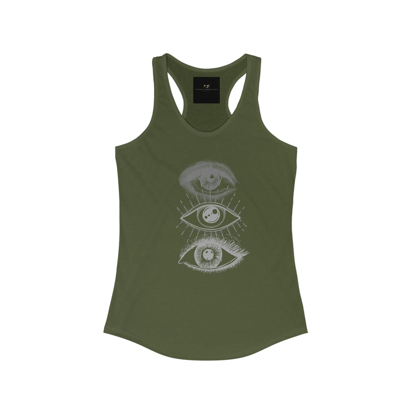 Tri-Eyed Enigma: Haunting Vision Tank