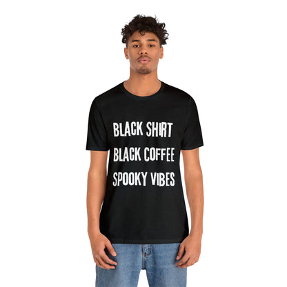 Black Jersey Short Sleeve Tee