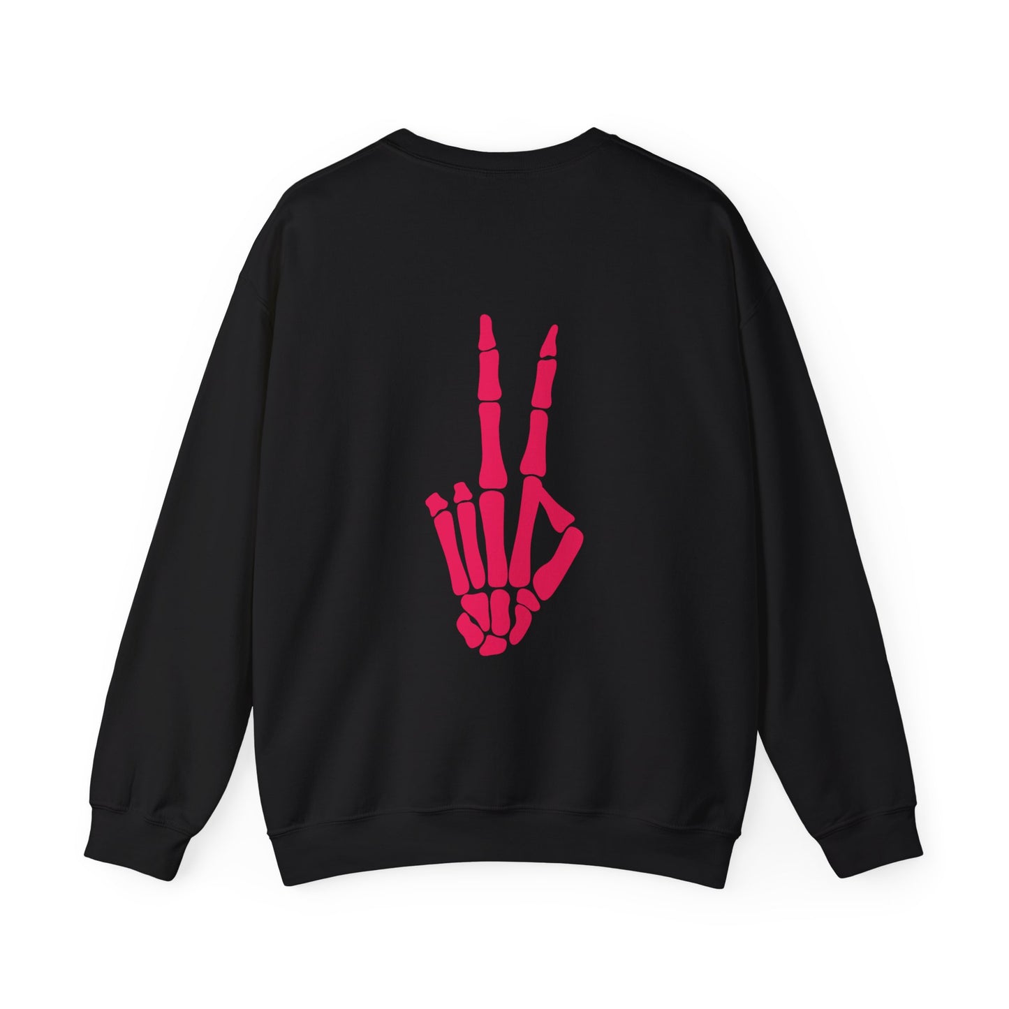 Pink Skull Crewneck Sweatshirt