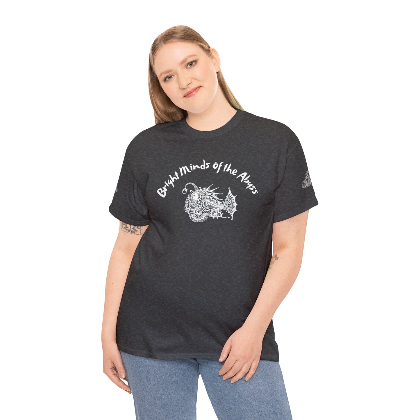 Creepy Angler Fish Heavy Cotton Tee