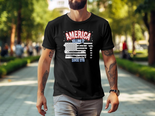 America Killing It Grim Reaper Tee