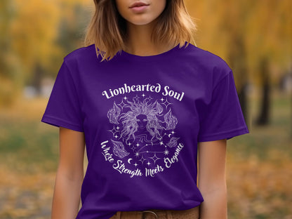 Lionhearted Soul Leo Season Tee