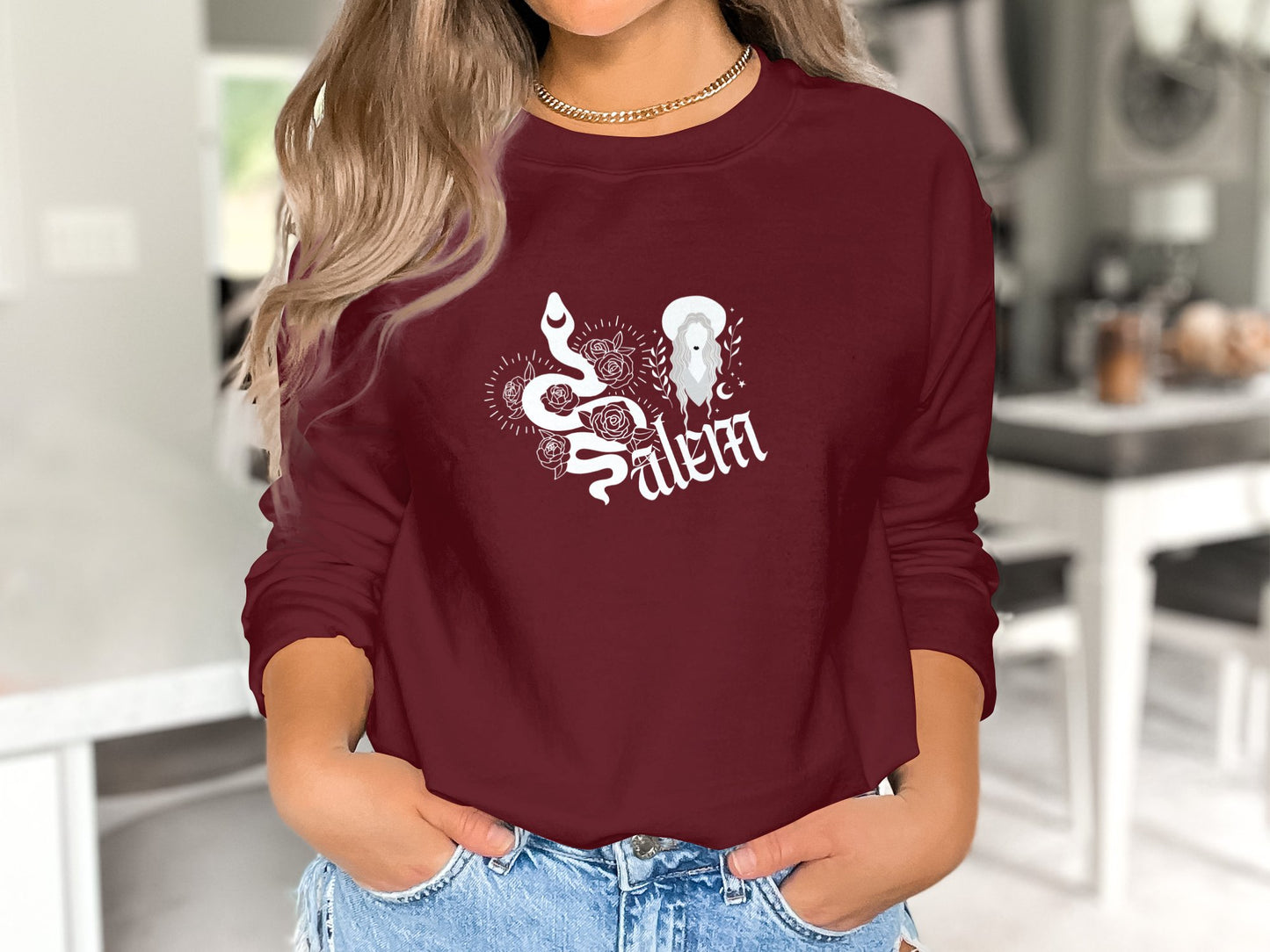 Salem Serpent Crewneck Sweatshirt