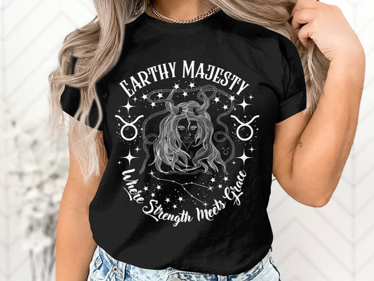 Earthy Majesty Taurus Season Tee