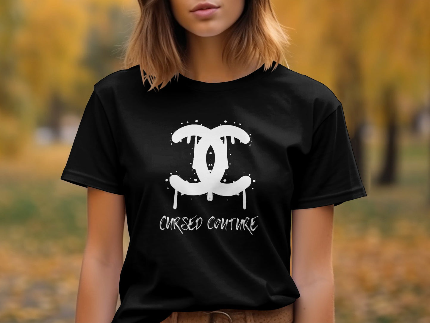 Cursed Couture: Dripping Darkness Tee