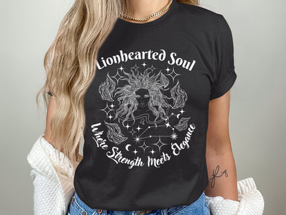 Lionhearted Soul Leo Season Tee