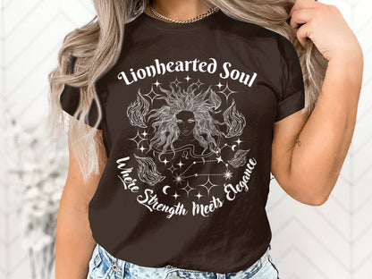 Lionhearted Soul Leo Season Tee