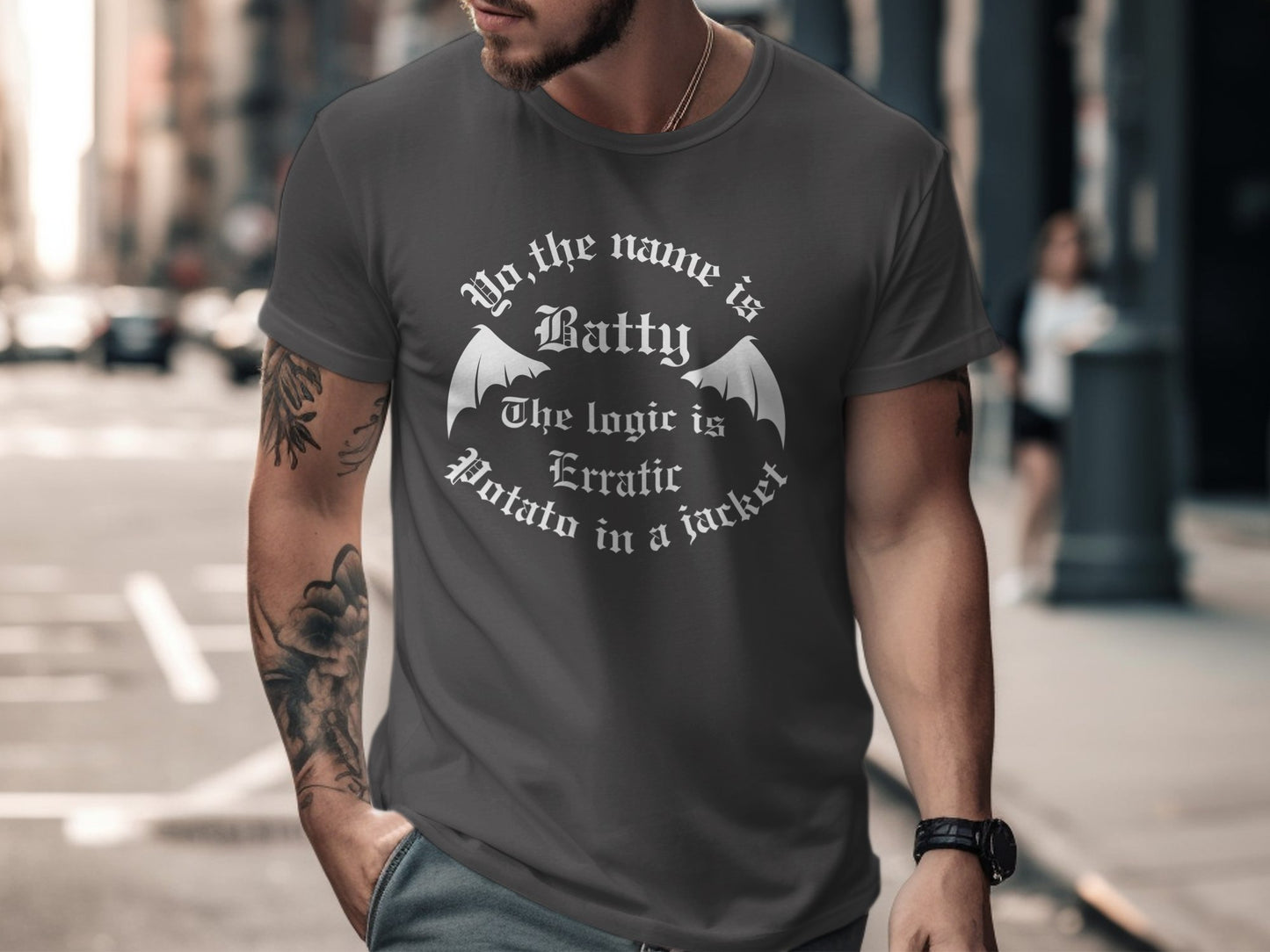 Batty Logic Goth Inspired Tee