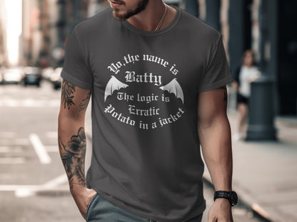 Batty Logic Goth Inspired Tee