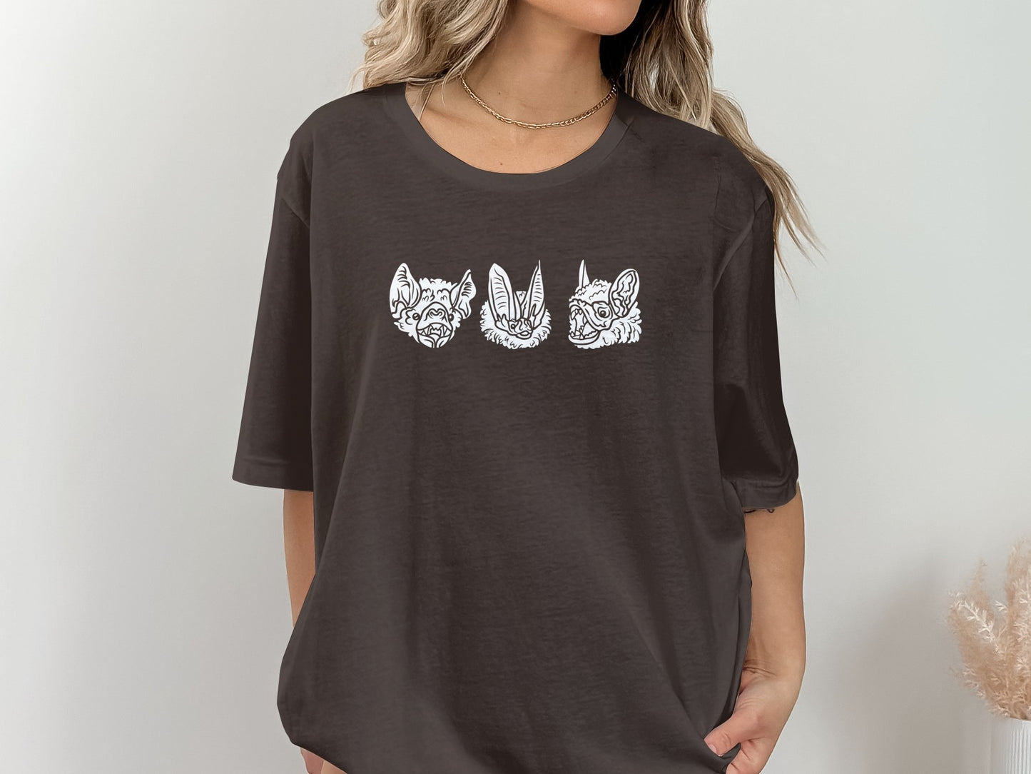 Bat Faces Trio Tee