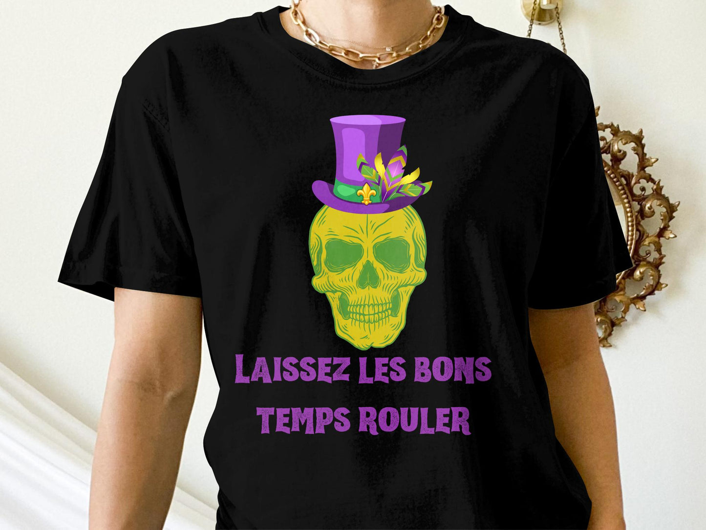 Let the Good Times Roll Mardi Gras Tee