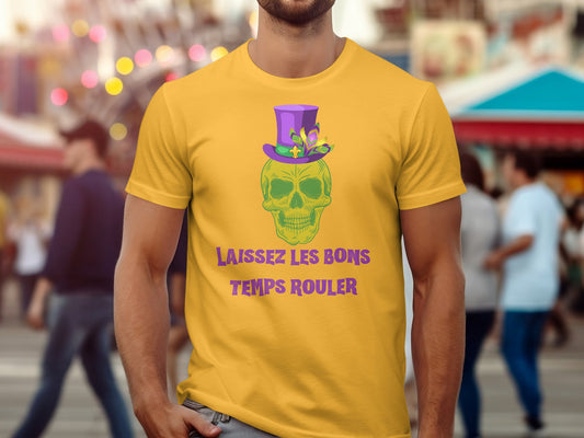 Let the Good Times Roll Mardi Gras Tee