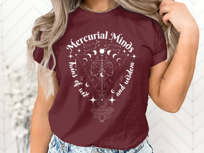 Mercurial Minds Gemini Season Tee