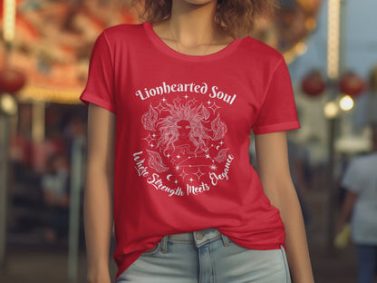 Lionhearted Soul Leo Season Tee