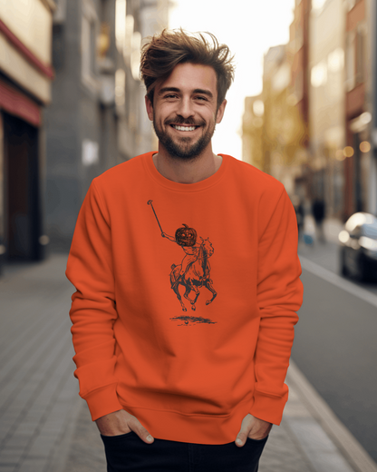 Headless Horseman Polo Crewneck Sweatshirt